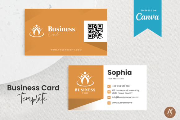 Editable Simple Business Card Template: Your Modern First Impression
