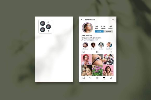 Elevate Your Instagram Brand with a Modern Business Card