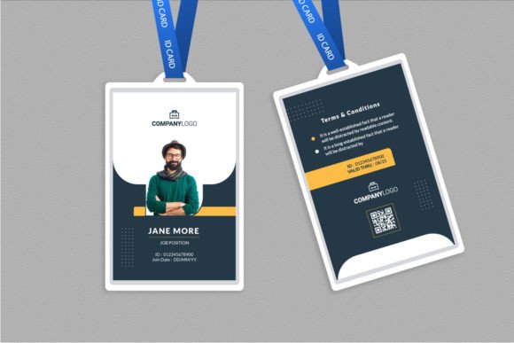Minimal General Business ID Card Template: A Professional Design Asset