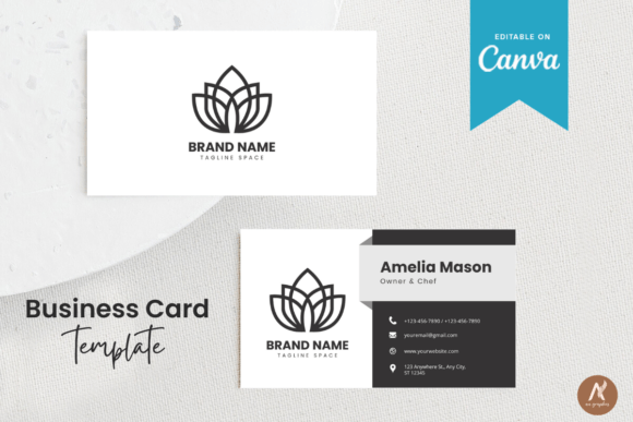 Modern Business Card Template for a Sharp First Impression