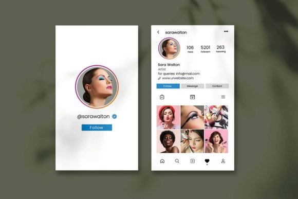 Upgrade Your Networking with an Instagram Business Card Template